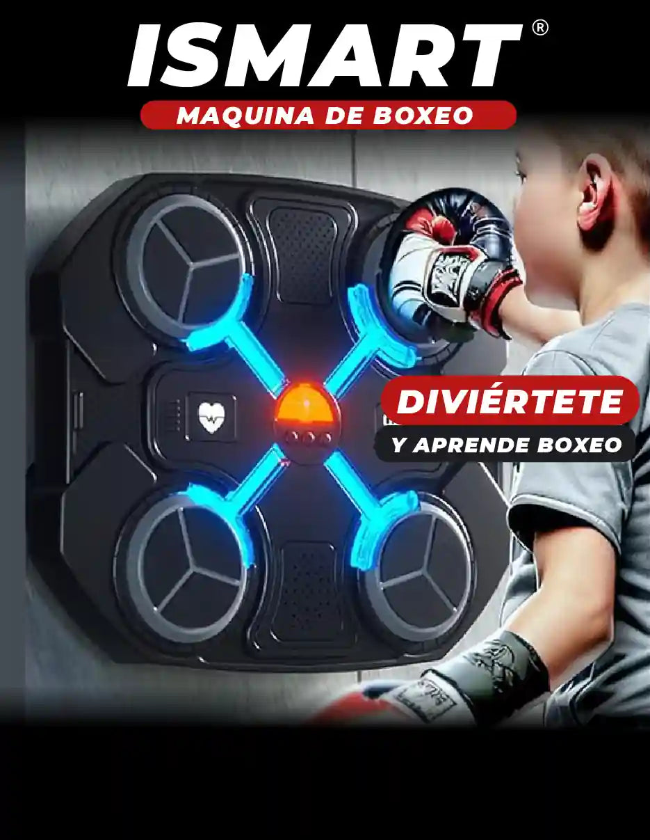 MAQUINA BOXEO ISMART [PV1-META-RDMEGASHOP]